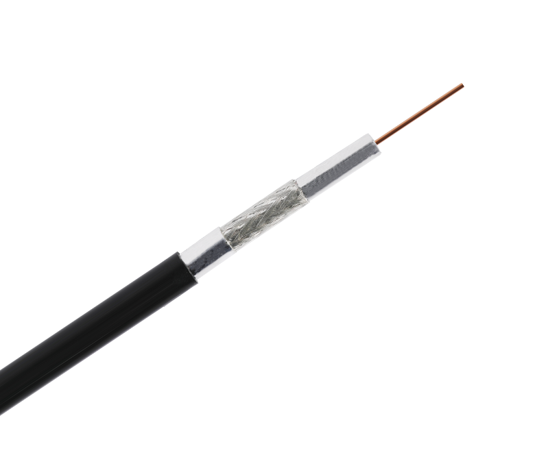 RG11T Series 75 Ohm Braiding Coaxial Cable—Tri-Shield