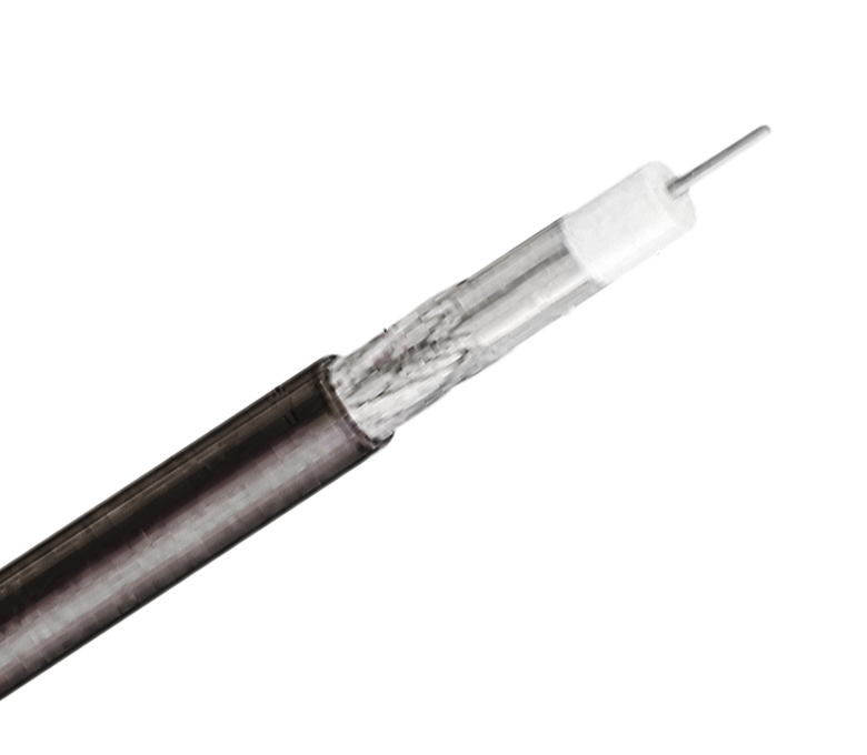 สายโคแอกเชียลมาตรฐาน RG11 ซีรีส์ 75 โอห์ม—เทปเดี่ยวและสายถัก