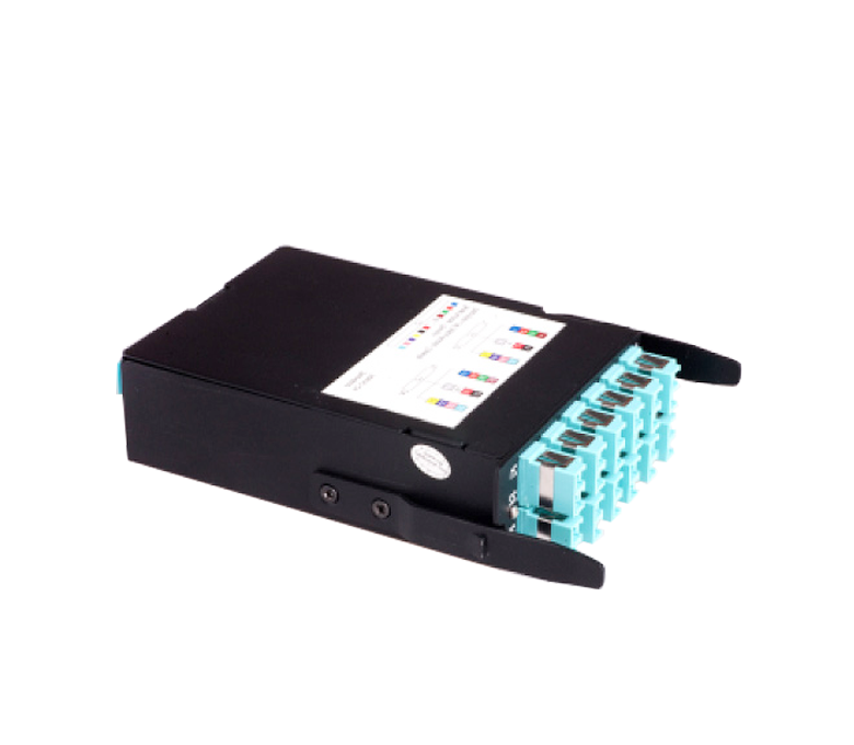 MPO 10 Gigabit Fiber Module อุปกรณ์เสริมการกระจายพลังงานของศูนย์ข้อมูล