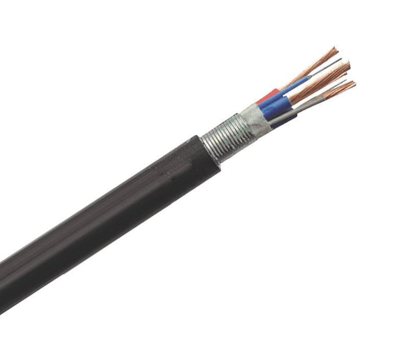 GDFTZS-24B1+4×BVR6.0 มม. สายเคเบิลโฟโตอิเล็กทริกคอมโพสิต
